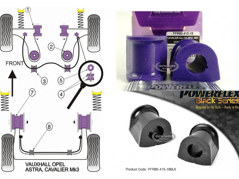 OPEL - ASTRA F 1991>1998 (KIT 2 PEZZI)