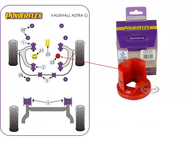 OPEL - ASTRA G (MK4) 1998>2004 (KIT 1 PEZZO)