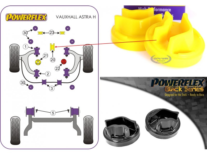 OPEL - ASTRA H (MK5) 2004>2010 (KIT 1 PEZZO)