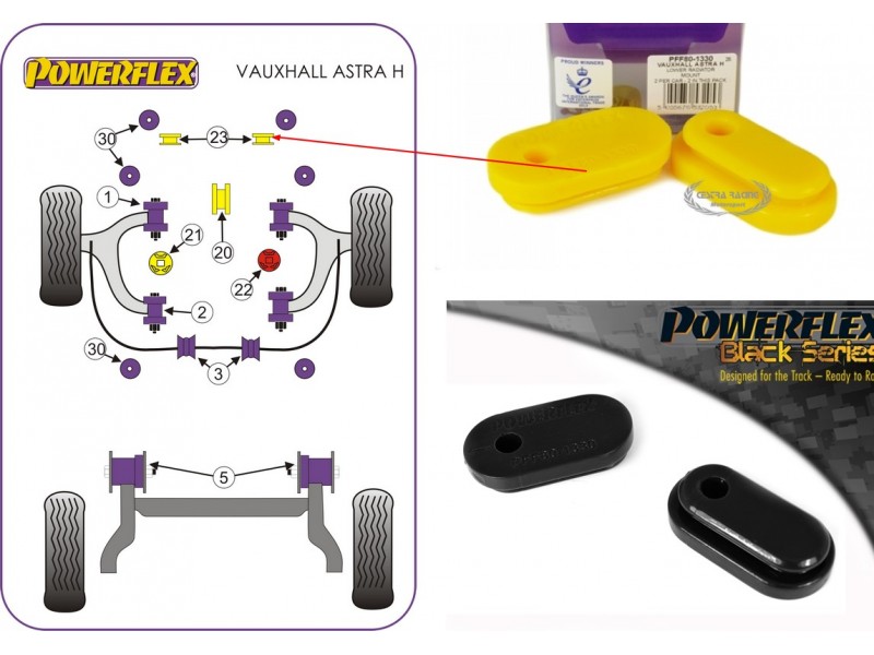 OPEL - ASTRA H 2004>2010 (KIT 2 PEZZI)