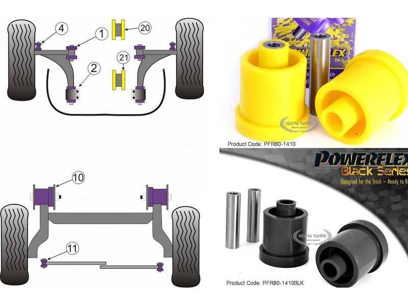 OPEL - ASTRA J (MK6) GTC, VXR & OPC 2010>  (KIT 2 PEZZI)