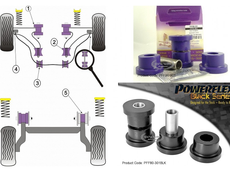 OPEL - ASTRA MK2 1985>1991(KIT 2 PEZZI)