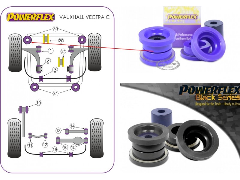 OPEL - VECTRA C 2002-2008 (KIT 2 PEZZI)