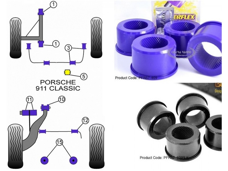 PORSCHE - 911 CLASSIC (1987-1989) (KIT 2 PEZZI)