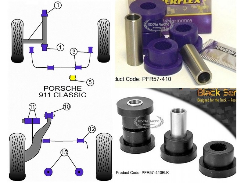 PORSCHE - 911 CLASSIC (1978-1989) TURBO (KIT 2 PEZZI)