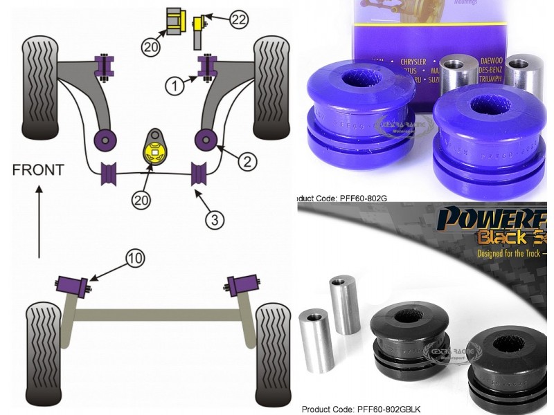 RENAULT - CLIO III SPORT 197/200 (2005-2012) (KIT 2 PEZZO)