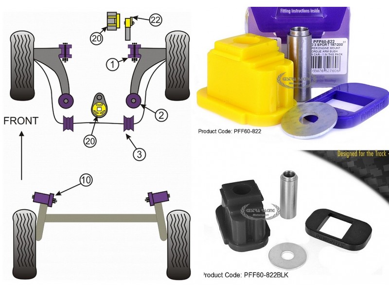 RENAULT - CLIO III SPORT 197/200 (2005-2012) (KIT 1 PEZZO)