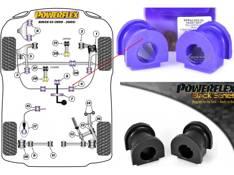 ROVER - 45 (KIT 2 PEZZI)