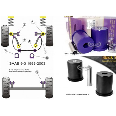 SAAB - 9-3 (1998>2002) (KIT 2 PEZZI)