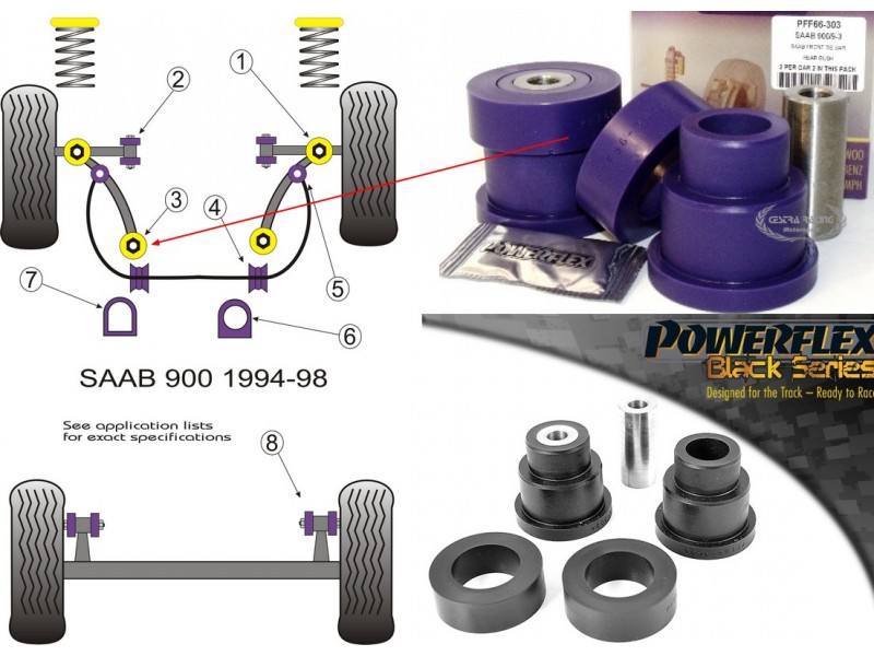 SAAB - 900 (1994>1998) (KIT 2 PEZZI)