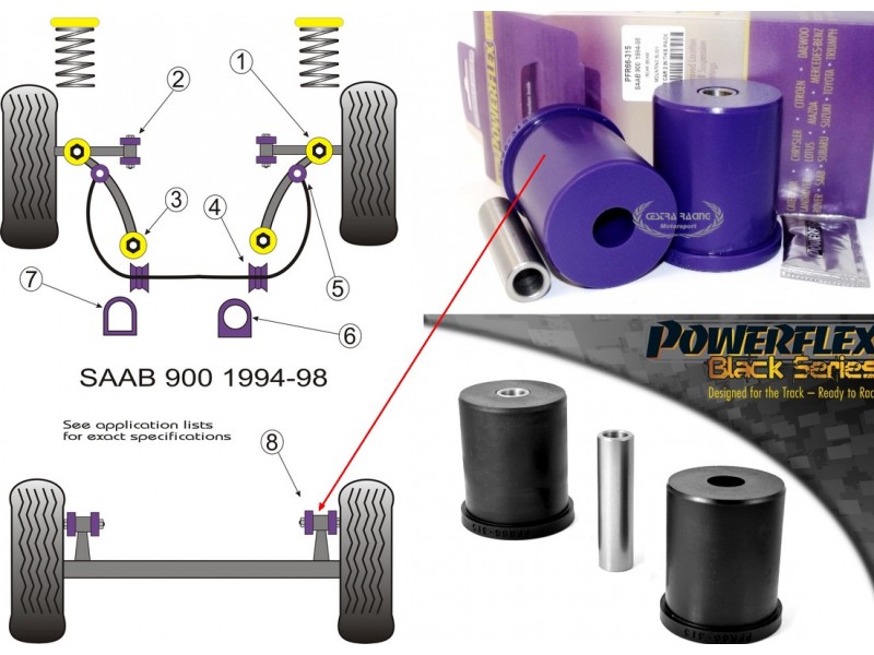 SAAB - 900 (1994>1998) (KIT 2 PEZZI)