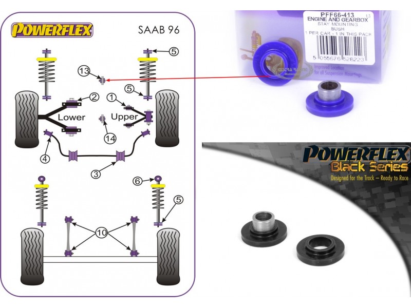 SAAB - 96 (1960>1979) (KIT 1 PEZZO)