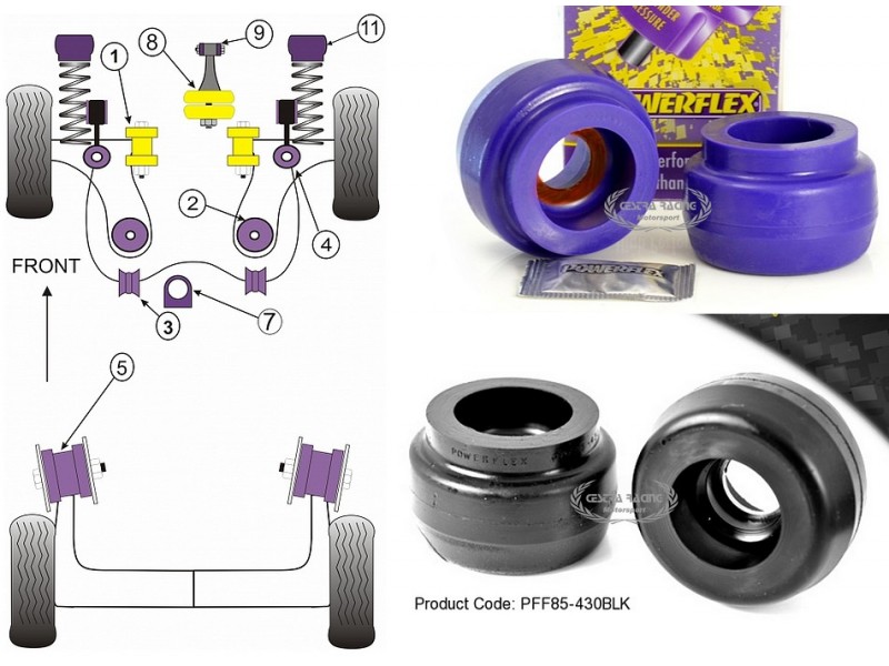 SEAT - LEON & CUPRA R MK1 TYP 1M 2WD/4WD (99>05) (KIT 2 PEZZI)