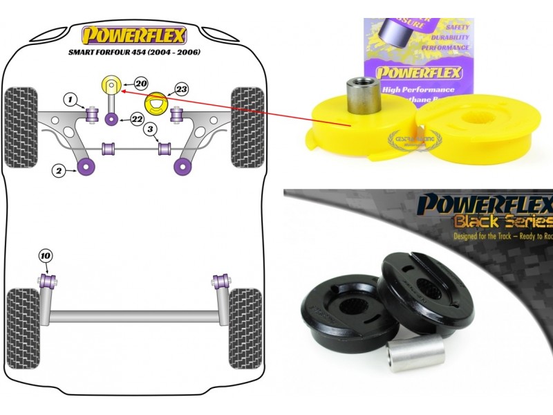 SMART - FORTWO 454 (2004>2006) (KIT 1 PEZZO)