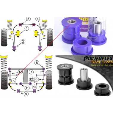 SUBARU - FORESTER SF + SG (1997>2008) (KIT 2 PE