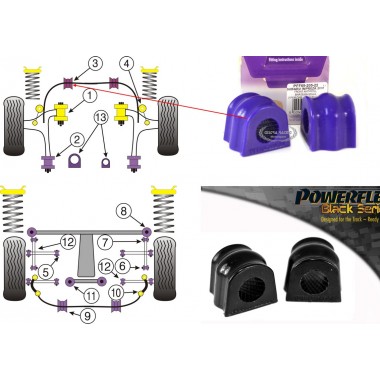 SUBARU - LEGACY BE & BH (1998>2003) (KIT 2 