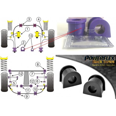 SUBARU - LEGACY BE & BH (1998>2003) (KIT 2 