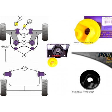 SUZUKI - SWIFT - SPORT (2010>) (KIT 1 PEZZO)