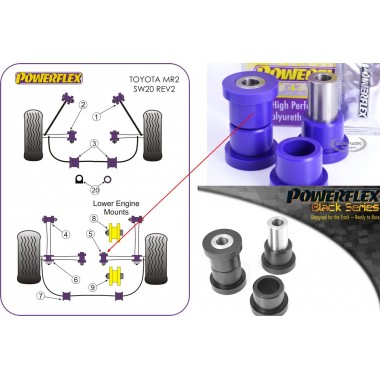 TOYOTA - MR2 SW20 REV 2-5 (1991>1999) (KIT 2 PE