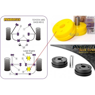 TOYOTA - MR2 SW20 REV 2-5 (1991>1999) (KIT 1 PE