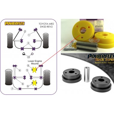 TOYOTA - MR2 SW20 REV 2-5 (1991>1999) (KIT 1 PE