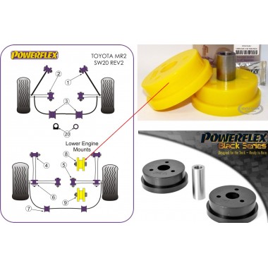 TOYOTA - MR2 SW20 REV 2-5 (1991>1999) (KIT 1 PE