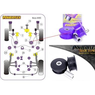 VOLKSWAGEN - BORA 4 MOTION (1999>2005) (KIT 2 P