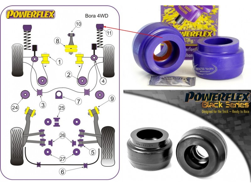 VOLKSWAGEN - BORA 4 MOTION (1999>2005) (KIT 2 PEZZI)