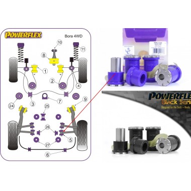 VOLKSWAGEN - BORA 4 MOTION (1999>2005) (KIT 4 P