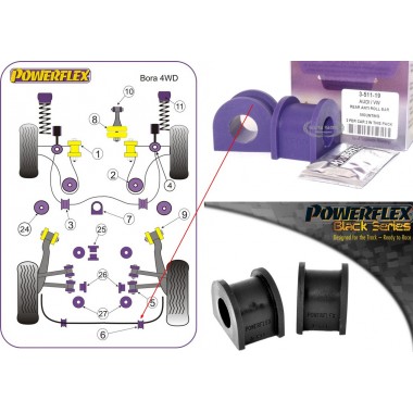 VOLKSWAGEN - BORA 4 MOTION (1999>2005) (KIT 2 P