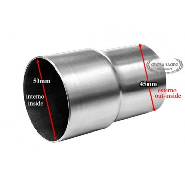 TUBO DI RIDUZIONE 50>45 / LUNGHEZZA 110MM