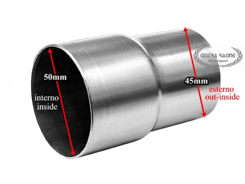 TUBO DI RIDUZIONE 50>45 / LUNGHEZZA 110MM