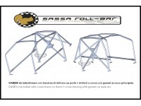 ROLL BAR FIA-J  BMW serie 3 E30 ( 4 porte ) 1983>1994