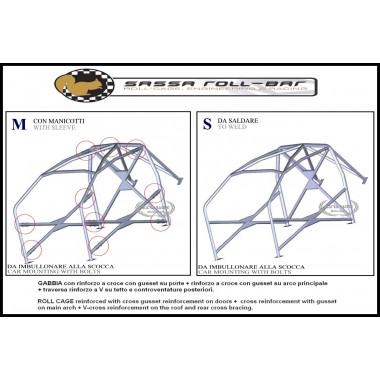 ROLL BAR FIA-J  Citroen C1 2005>