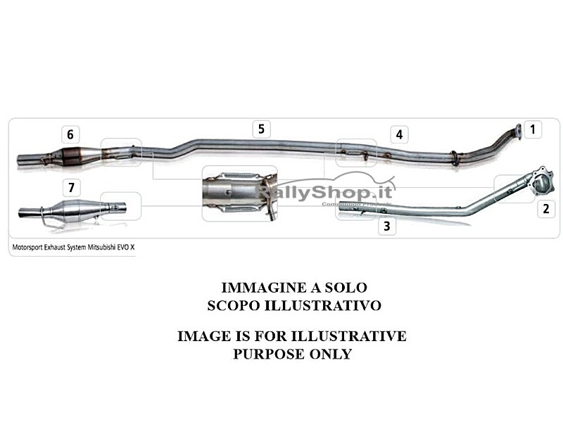 Catalizzatore Di Ricambio Evo X Gr. N