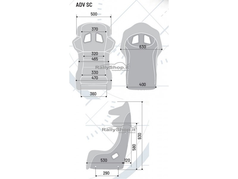 Sedile Sparco ADV SC