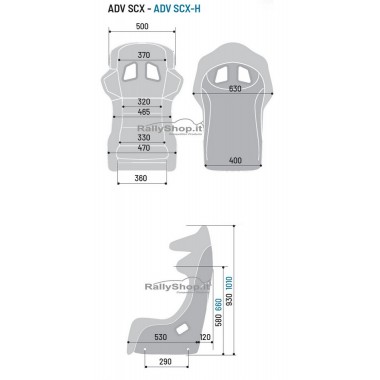 ADV SCX-H (SCHIENALE ALTO)