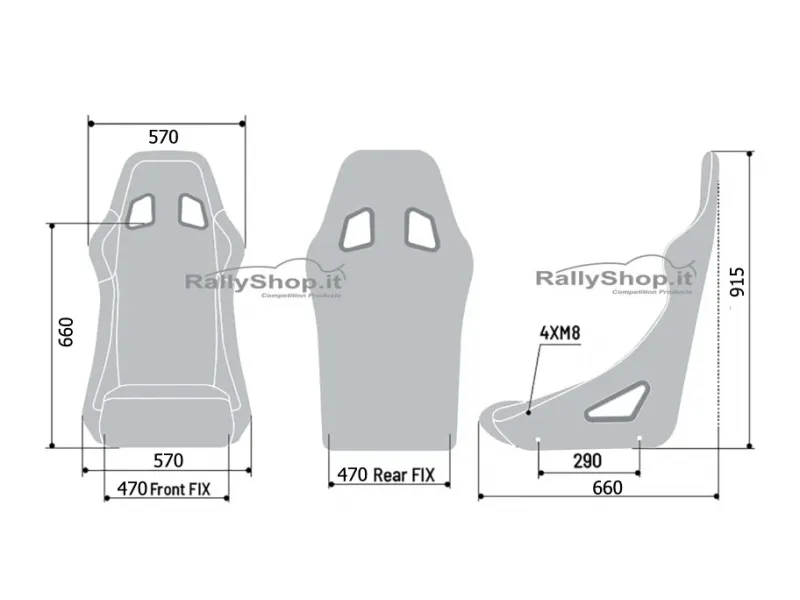 Sedile Sparco SPRINT+ L-BRR0005B0K0100N