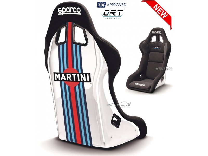 Sedile Sparco EVO RACING MR WRAPP Martini Racing