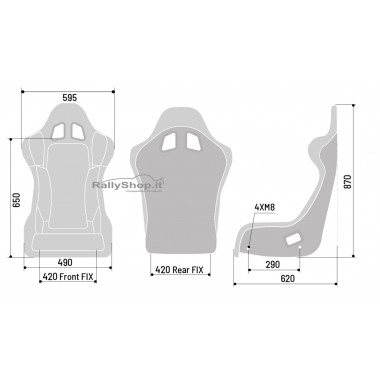 Sedile Sparco GRID-Q QRT