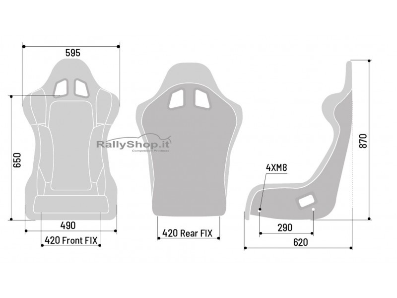 Sedile Sparco GRID-Q QRT-008009RNR