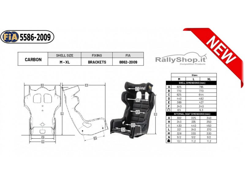 Sedile Sabelt GT-PRO (M - L - XL)-RFSEGTPROPAD