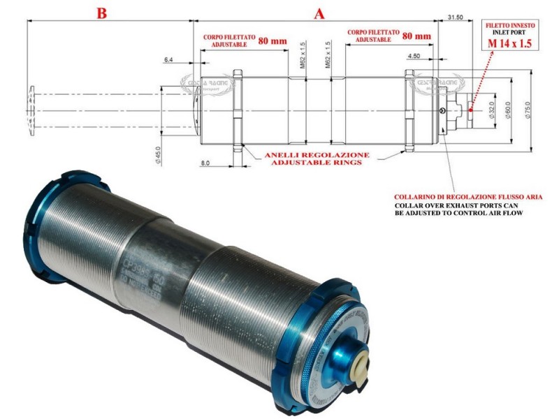 SOLLEVATORE PNEUMATICO AP-RACING 3985-150