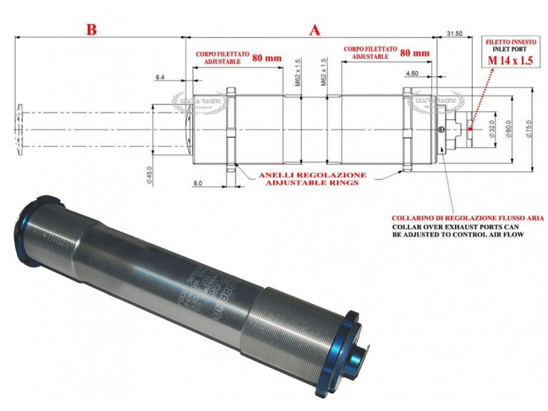 SOLLEVATORE PNEUMATICO AP-RACING 3985-230