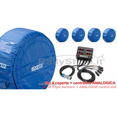 Coperte Termiche Sparco ANALOGICA ( set 4 pezzi)