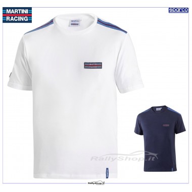 Sparco T-SHIRT TOP STRIPES MARTINI RACING