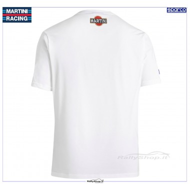 Sparco T-SHIRT BIG LOGO MARTINI RACING