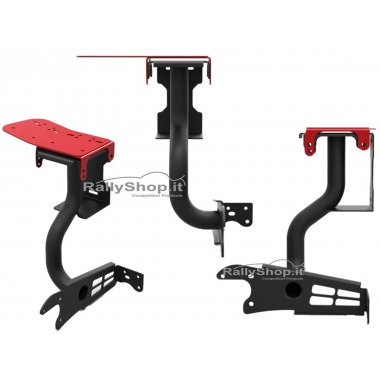 Tappetino Gaming per Sedia Sparco Nero/Rosso - SPARCO 099102NRRS