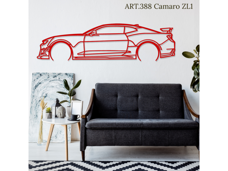 CAMARO ZL1 Art Style Design-INX388