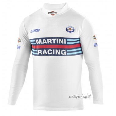 Sparco T-SHIRT REPLICA MANICA LUNGA MARTINI RACING